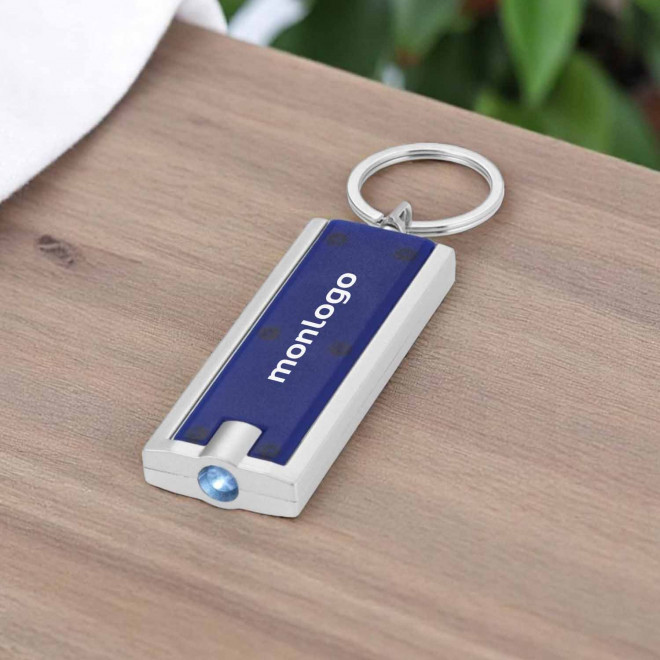 RAPIDE 4J   PORTE CLÉS PERSONNALISÉ LUMINEUX 'FLAT'