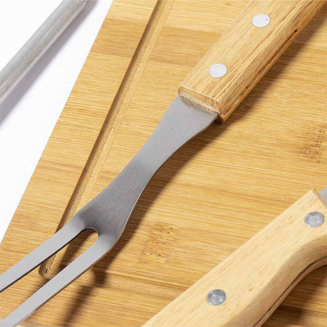 SET BARBECUE PUBLICITAIRE 6 PIECES 'RIBS'