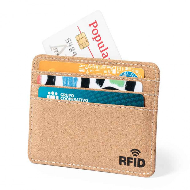 PORTE CARTES PUBLICITAIRE ANTI RFID 'QUEDA'