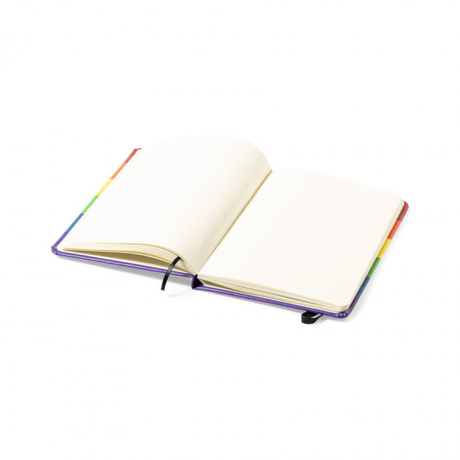 CARNET PERSONNALISABLE ARC EN CIEL 'AUREL'
