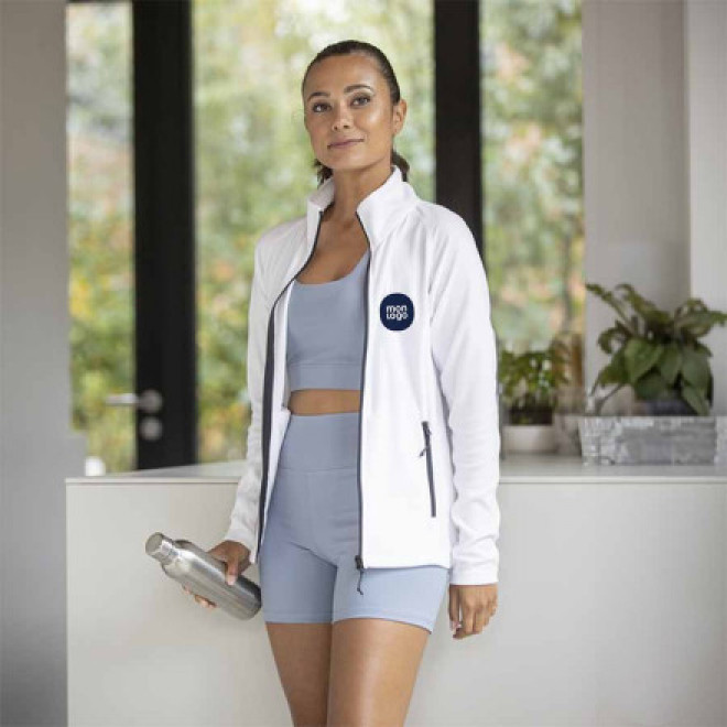 VESTE POLAIRE PERSONNALISABLE FEMME 'ZELIA' RAPIDE 4 JOURS