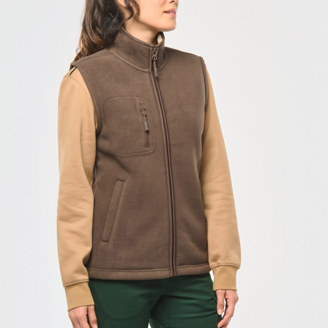 BODYWARMER POLAIRE SHERPA PERSONNALISABLE 'POLROX'