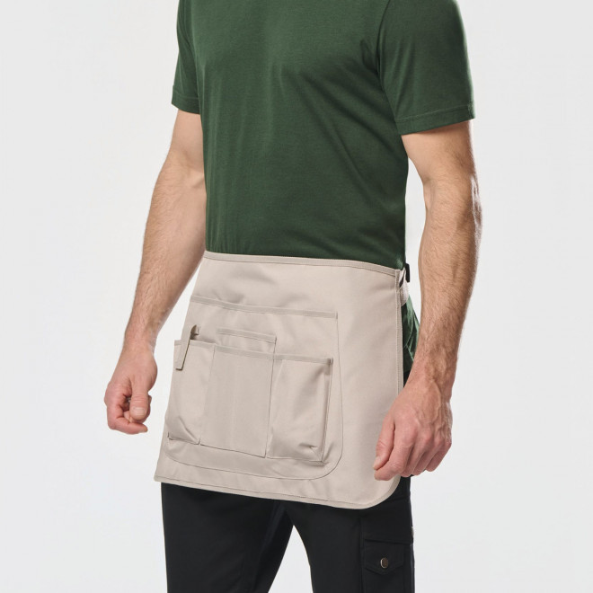 TABLIER COURT DE JARDINAGE PERSONNALISABLE 'JARDINO'