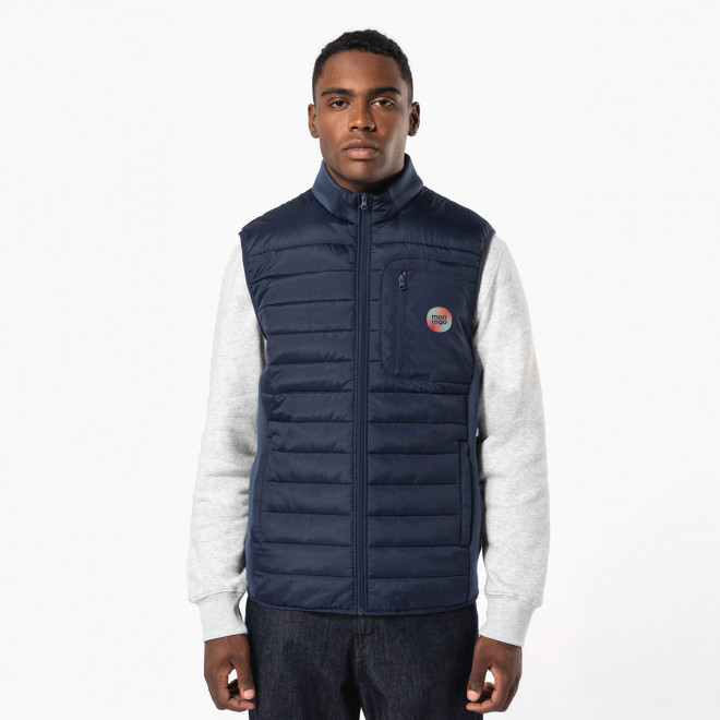 BODYWARMER HOMME BI MATIERE PERSONNALISABLE 'DUOKA'