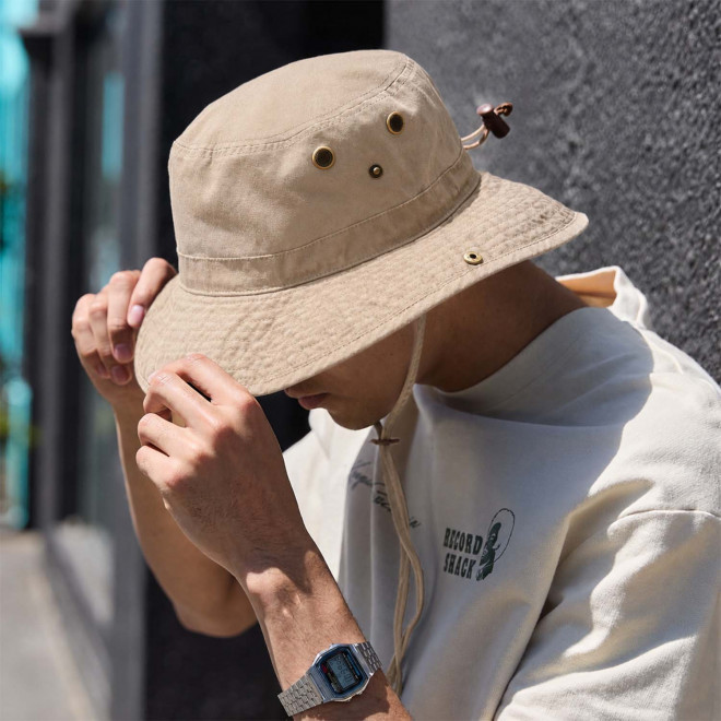 CHAPEAU BEECHFIELD PERSONNALISABLE 'OUTBACK HAT'