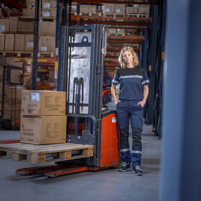 TEE SHIRT FEMME PERSONNALISABLE PROJOB 'PROGRESSION 7005'