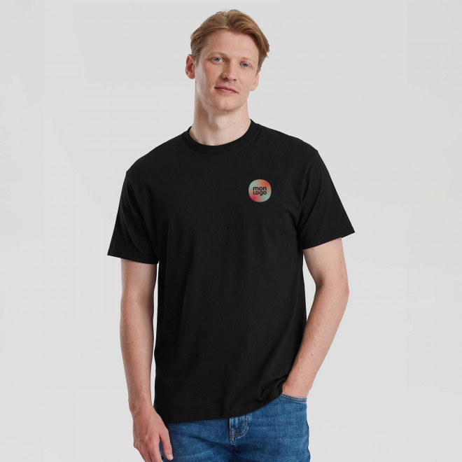 TEE SHIRT PERSONNALISABLE MIXTE COULEUR BIO 'HARBRO'