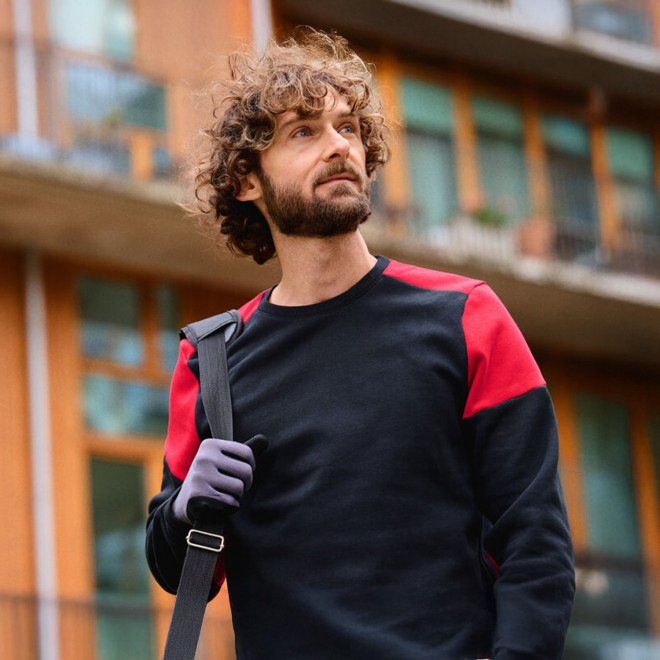 SWEAT COL ROND MIXTE PERSONNALISABLE 'PRIME SWEAT ROND'