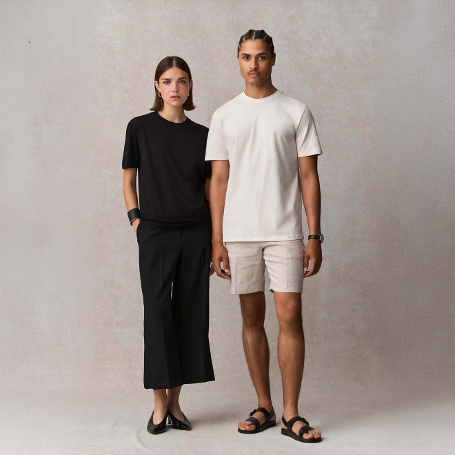 TEE SHIRT PERSONNALISABLE MIXTE COULEUR EASYCARE 'LYAM'