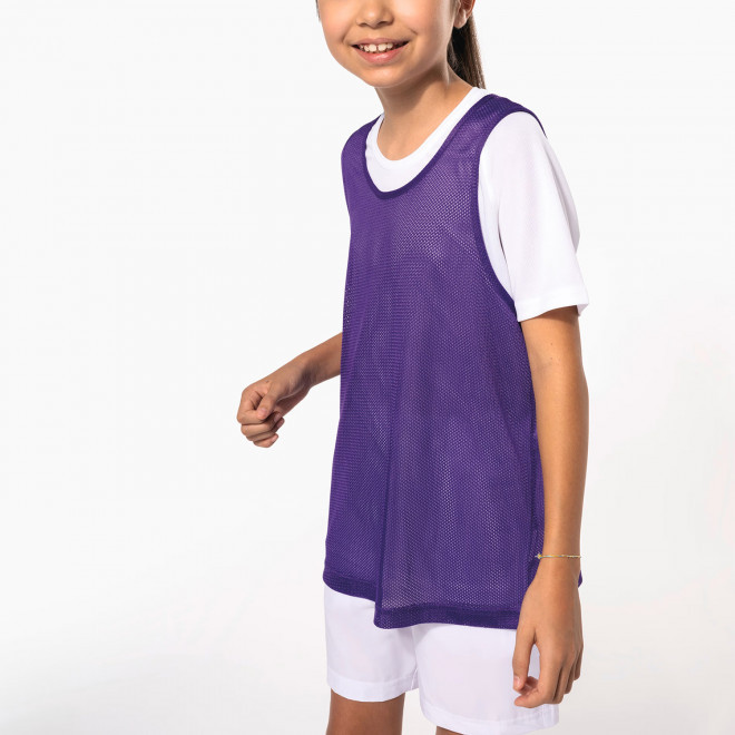 CHASUBLE DE SPORT ENFANT PERSONNALISABLE 'PROACTO'