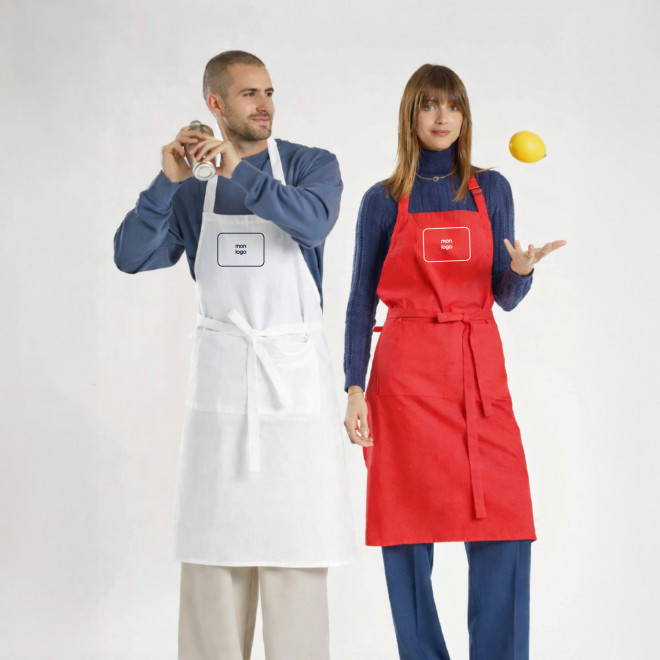 TABLIER LONG PERSONNALISABLE 'TIMEO 150'