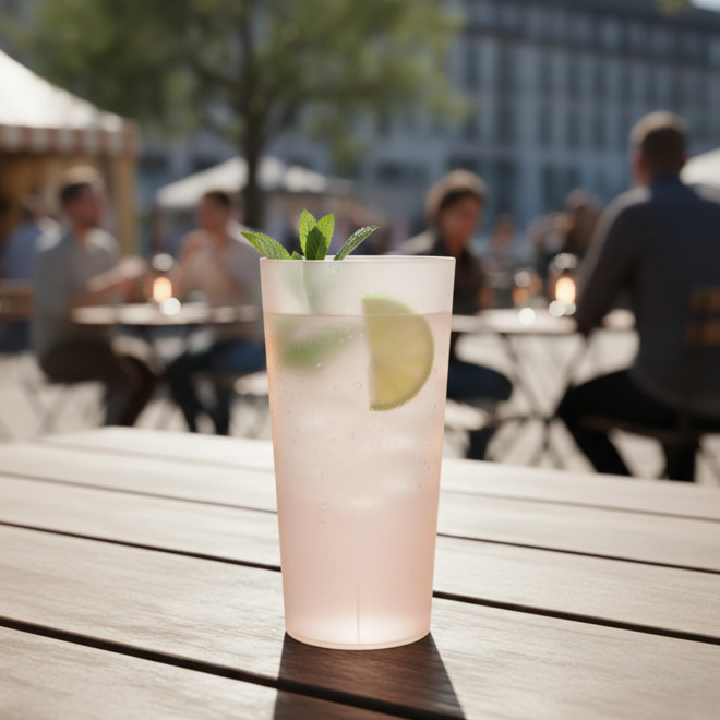 GOBELET REUTILISABLE 56 CL PERSONNALISE 'CUP BUDGET'