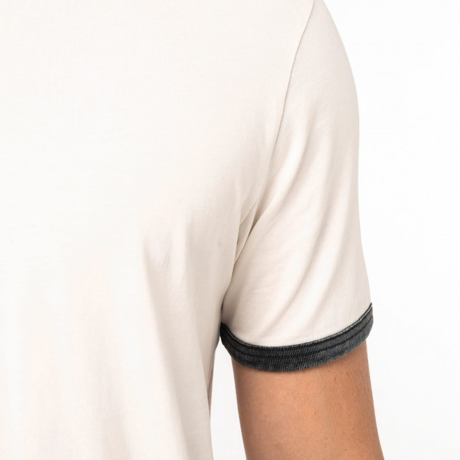 TEE SHIRT CONTRASTE HOMME PERSONNALISABLE 'RINGA'