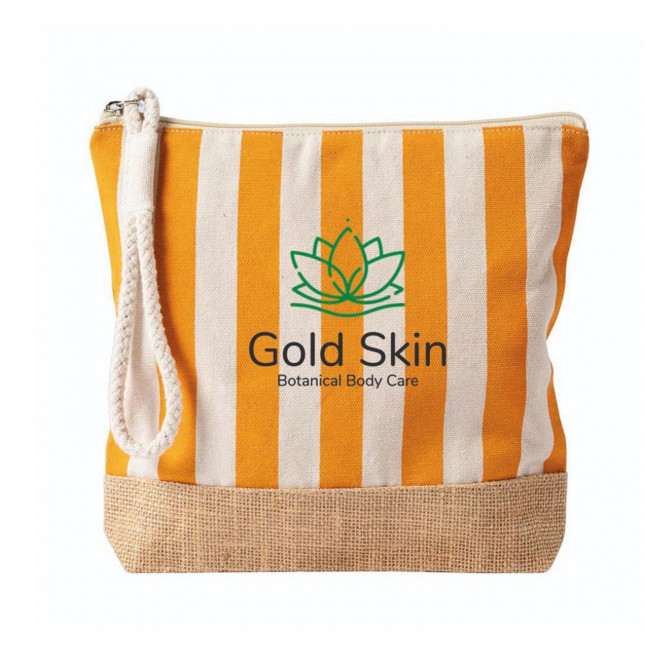 TROUSSE DE TOILETTE PUBLICITAIRE COTON ET JUTE 'LANA'