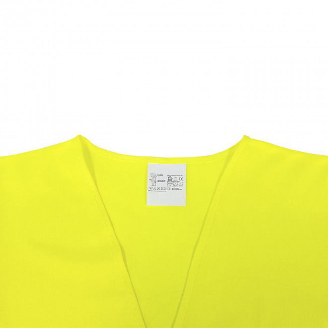 GILET DE SECURITE PERSONNALISABLE 'FLUOSAFE TAILLE UNIQUE'