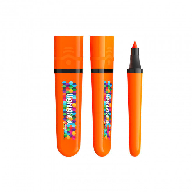 SURLIGNEUR BIC PUBLICITAIRE 'HIGHLIGHTER FLAT'