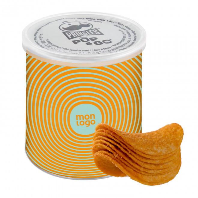 POT PERSONNALISABLE DE MINI CHIPS PRINGLES