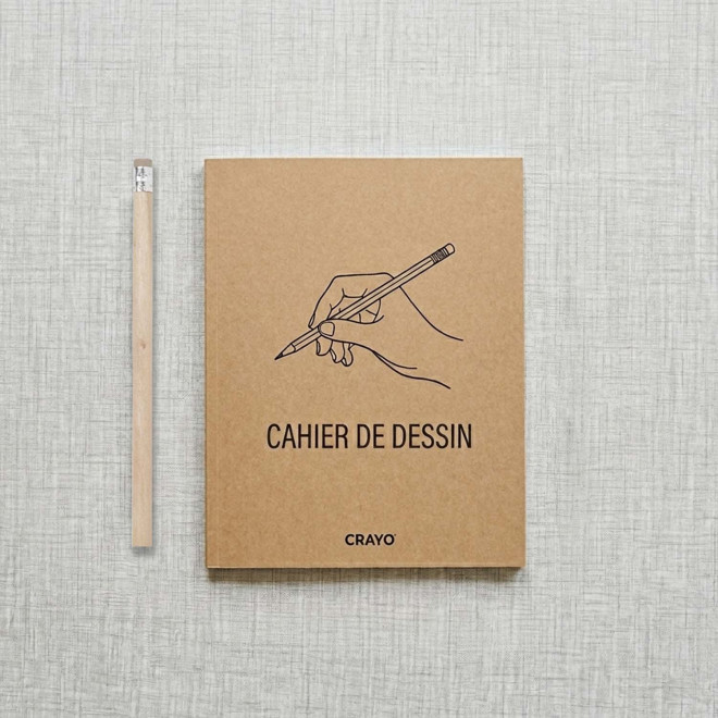 LOT PERSONNALISABLE DE 100 CRAYONS AVEC GOMME 'CRAYO'