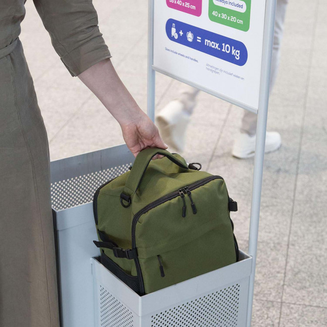 SAC A DOS CABINE PERSONNALISABLE 'BINECA'