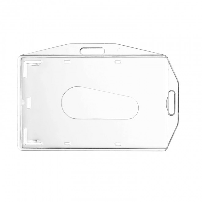 PORTE BADGE RIGIDE FORMAT CB PERSONNALISABLE 'KATYU'