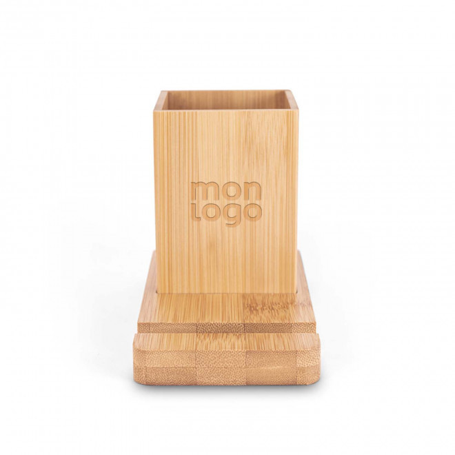 SET DE BUREAU BAMBOU PERSONNALISABLE 'MAEVO'