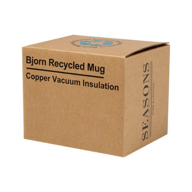 MUG ACIER RECYCLE RCS PUBLICITAIRE 'JORNA' 4 JOURS