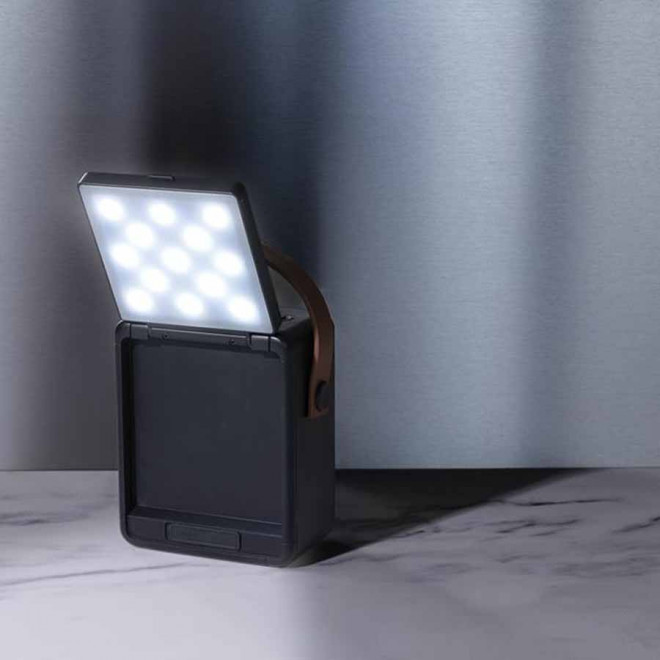 ENCEINTE SOLAIRE 12W RECYCLE PUBLICITAIRE 'SOLARWATT'