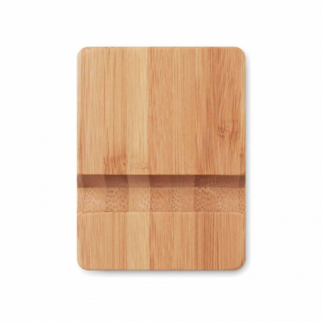 SOCLE SUPPORT DE TELEPHONE BAMBOU PUBLICITAIRE 'PAYA'