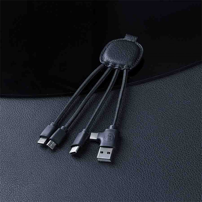 CABLE DE CHARGE PUBLICITAIRE MULTIFONCTIONS 'INE SMART' 72H