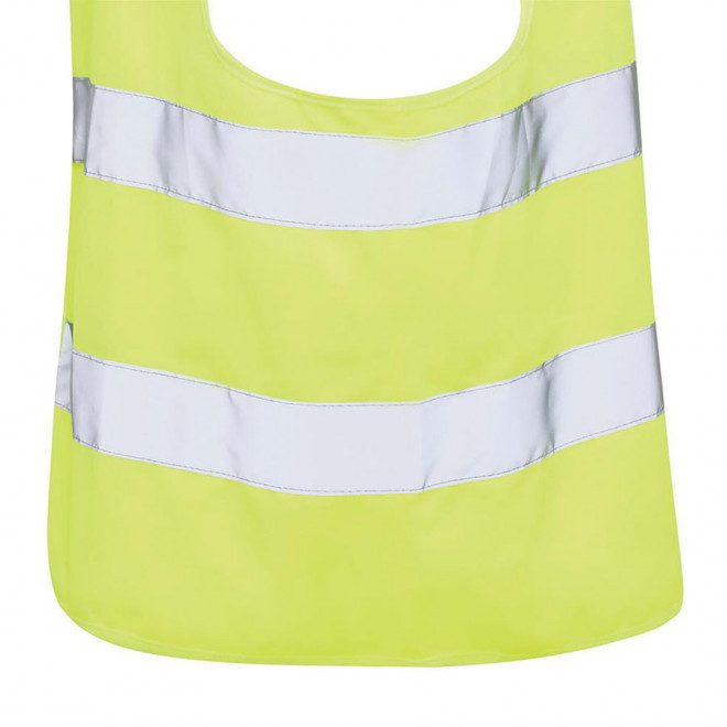 GILET DE SECURITE RPET PERSONNALISABLE 'FLUOSAFE RPET'