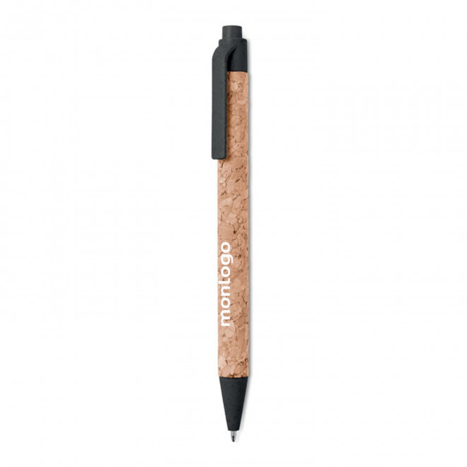 STYLO PERSONNALISABLE EN LIÈGE 'NOSTRO' 4J