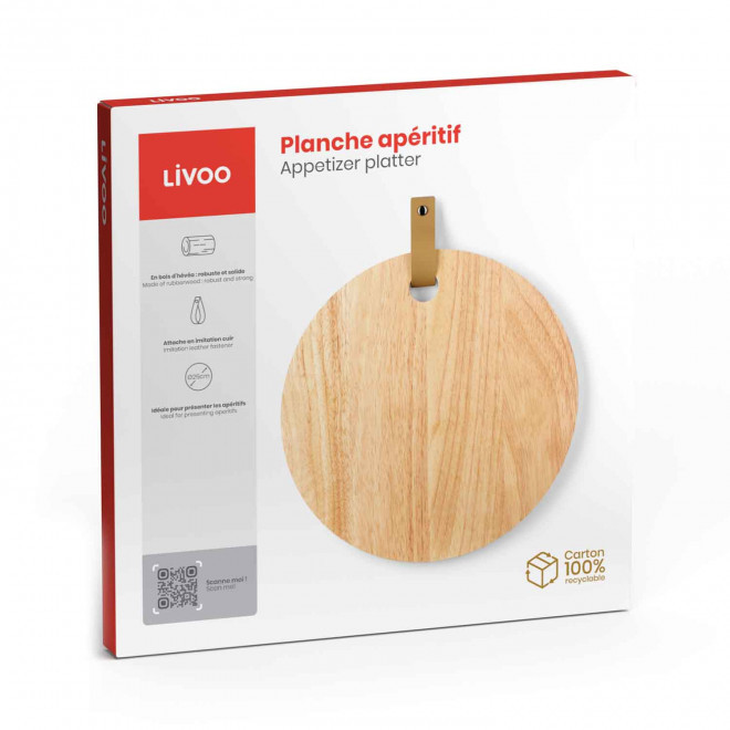 PLANCHE APERITIF PUBLICITAIRE LIVOO® 'WODY'
