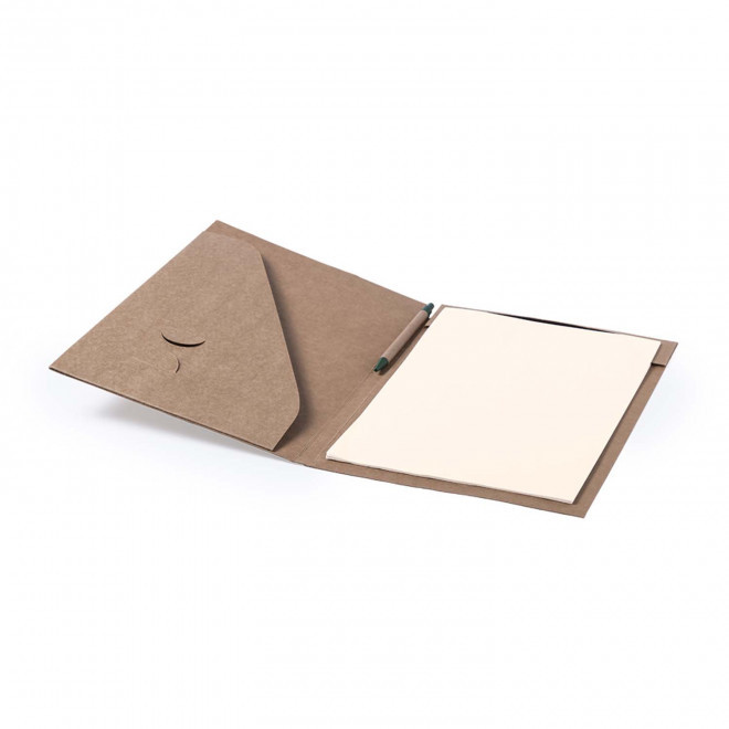 POCHETTE A4 AVEC STYLO PERSONNALISABLE 'CARTONEO STYLO'