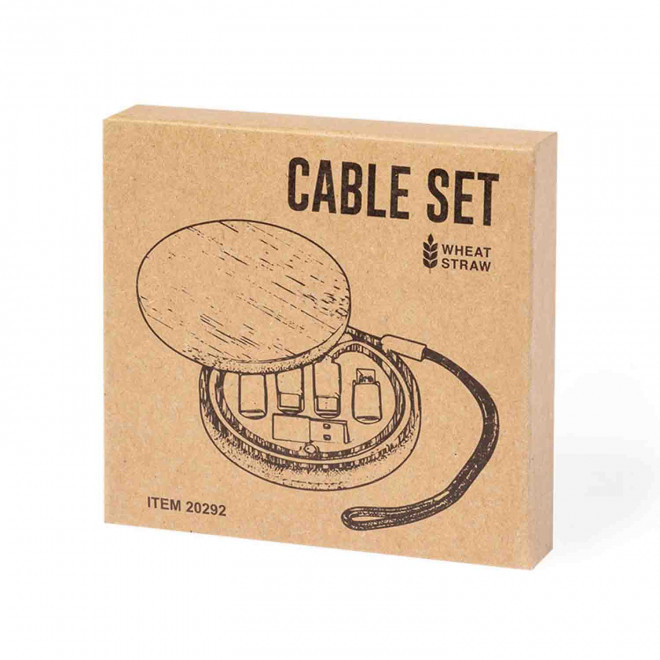 SET CABLE DE CHARGE PERSONNALISABLE  'BOXAVO'