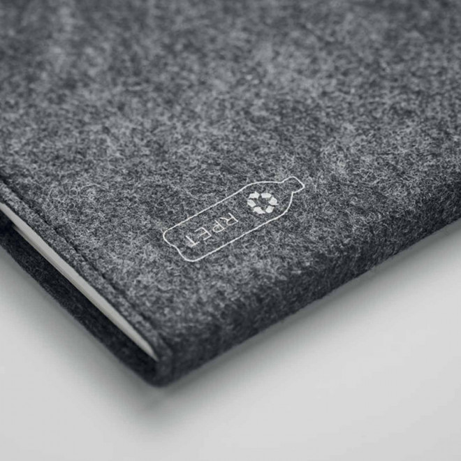 CARNET A5 FEUTRINE RPET 'BONNIE A5'