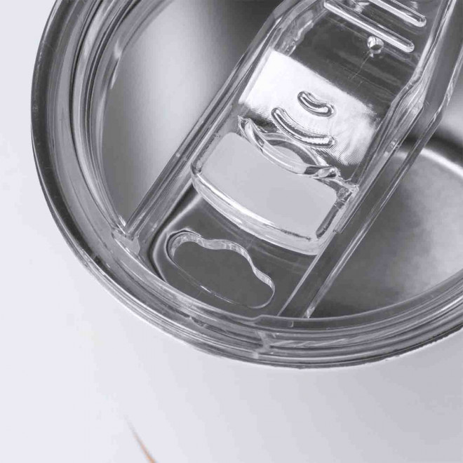 MUG PERSONNALISABLE EN ACIER 'ELVI QUADRI'