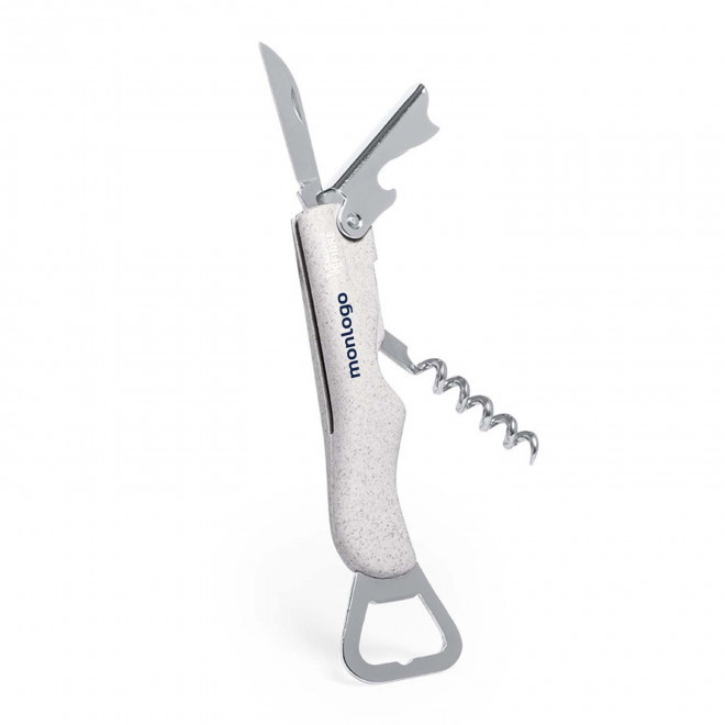 SOMMELIER EN PAILLE BLE PERSONNALISABLE 'BRENTON'