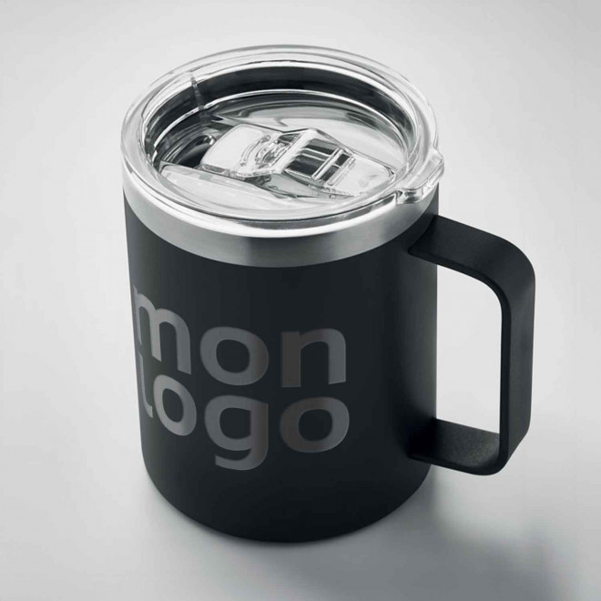 MUG ISOTHERME ACIER RECYCLE PERSONNALISABLE 'GOZEB'