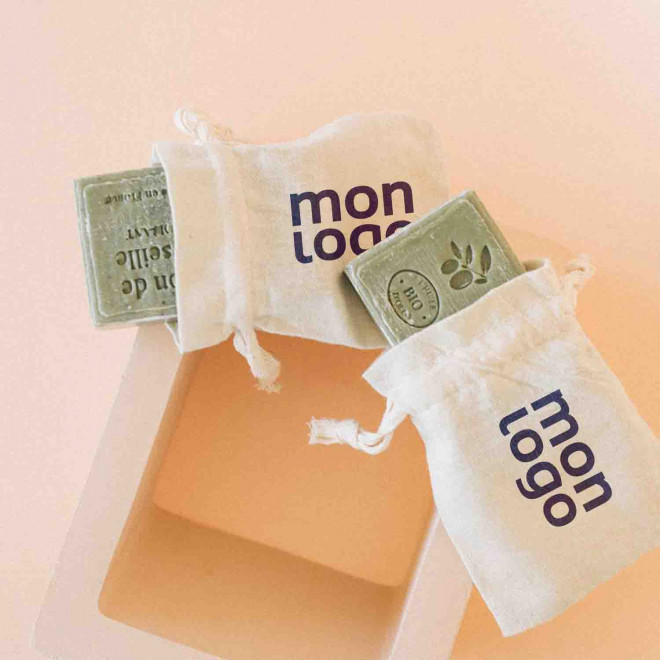 SAVON DE MARSEILLE EXFOLIANT 100GR PERSONNALISABLE 'HIUMA'