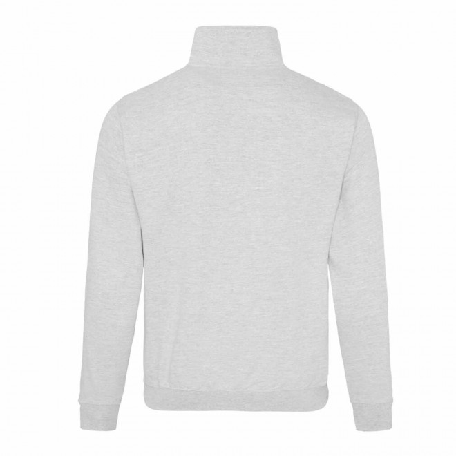 SWEAT SHIRT PERSONNALISABLE DEMI ZIP MIXTE 'HOODA'