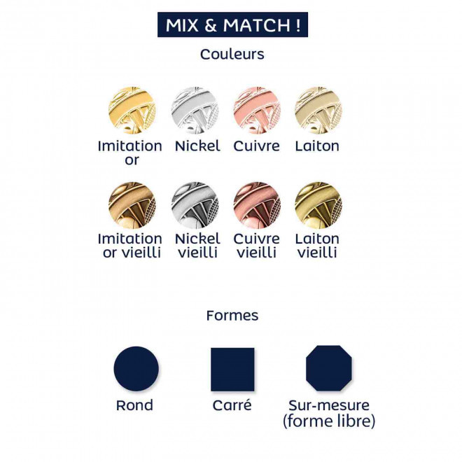 MEDAILLE SUR MESURE 'WIN CUSTOM COLOR RPET'