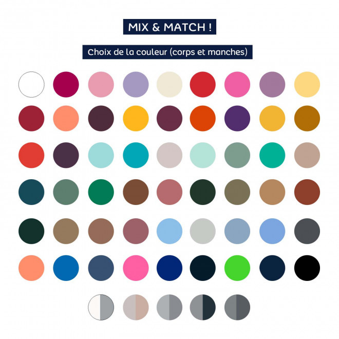 SWEAT SHIRT SUR MESURE ZIPPE MIXTE 'STONE CUSTOM'