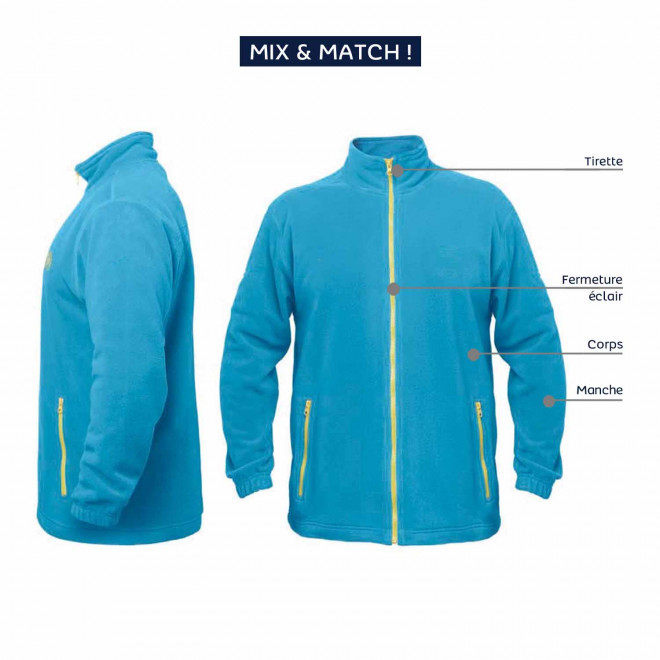 POLAIRE HOMME SUR MESURE 'NORTH CUSTOM'