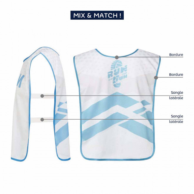 DOSSARD DE SPORT PERSONNALISABLE 'DOGAIN'