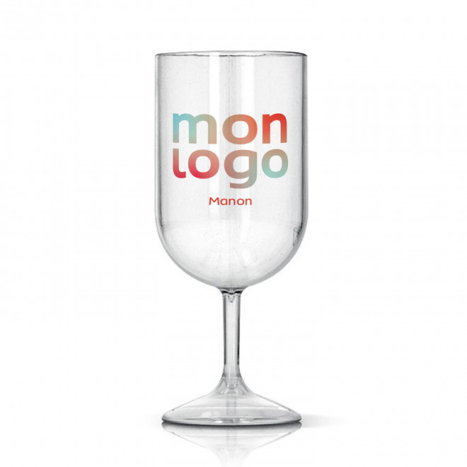 VERRE À VIN EN TRITAN® PERSONNALISÉ MIF 'CUPVIN FRANCE' 18CL