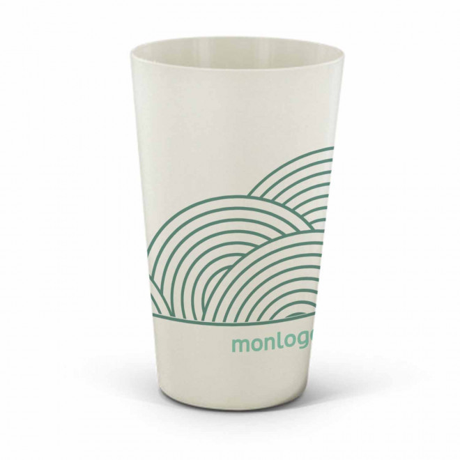 GOBELET MIF PERSONNALISÉ RÉUTILISABLE BIOCOMPOSITE 60 CL 'BIOCUP'