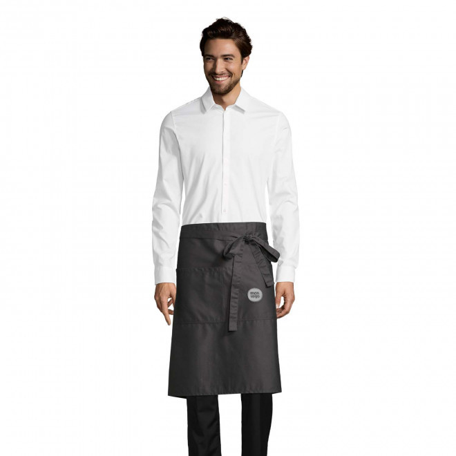 TABLIER PERSONNALISÉ MI LONG 'GREENWICH'