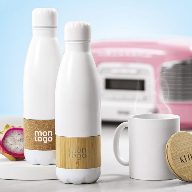 BOUTEILLE ISOTHERME PERSONNALISABLE 'SYRA'