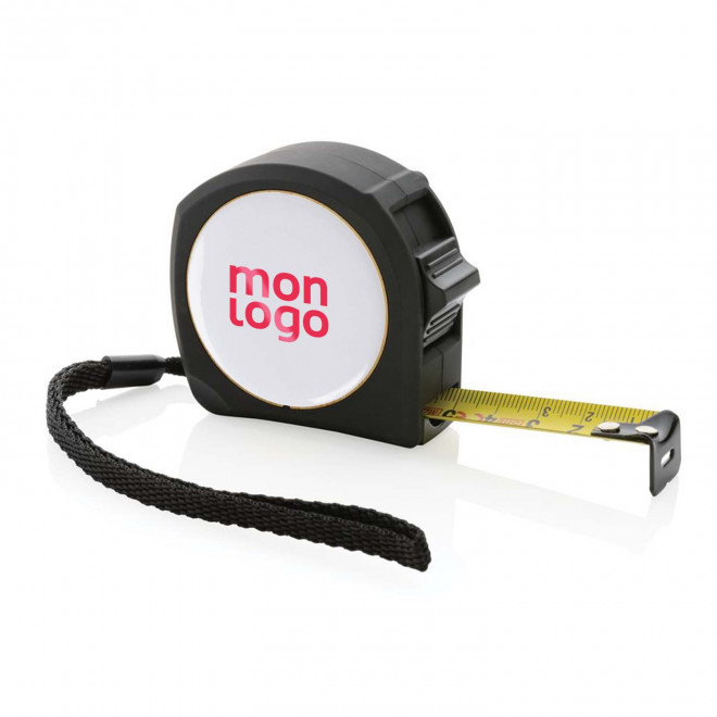 MÈTRE PUBLICITAIRE RUBAN 5M EN BAMBOU 'MESURIO RCS'