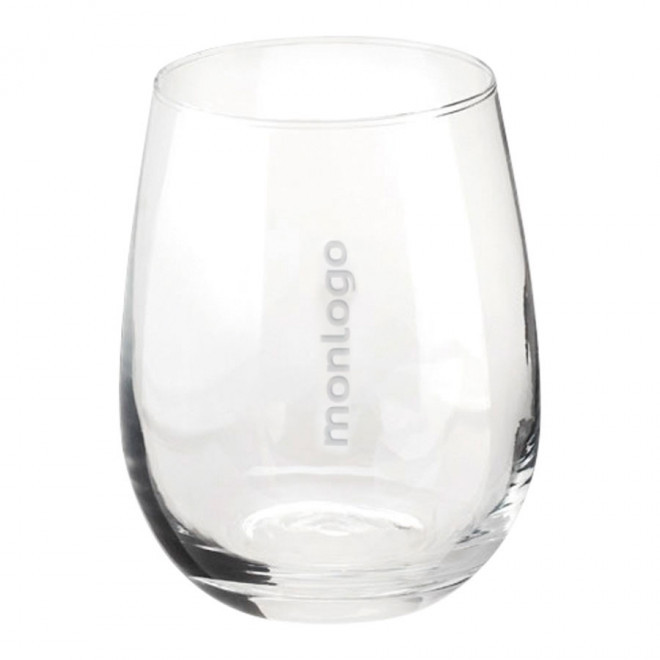 VERRE PERSONNALISABLE ARRONDI 'NOULI'